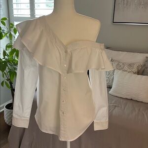 XOXO White Off-Shoulder Blouse